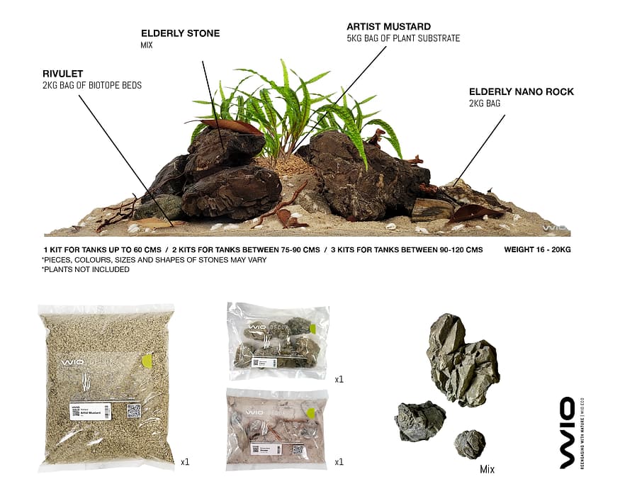 Hardscape River KIT Rivulet Light Biotope